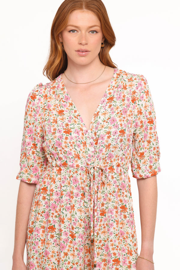 Petal and Pup USA PLAYSUITS Kelda Jumpsuit - Beige