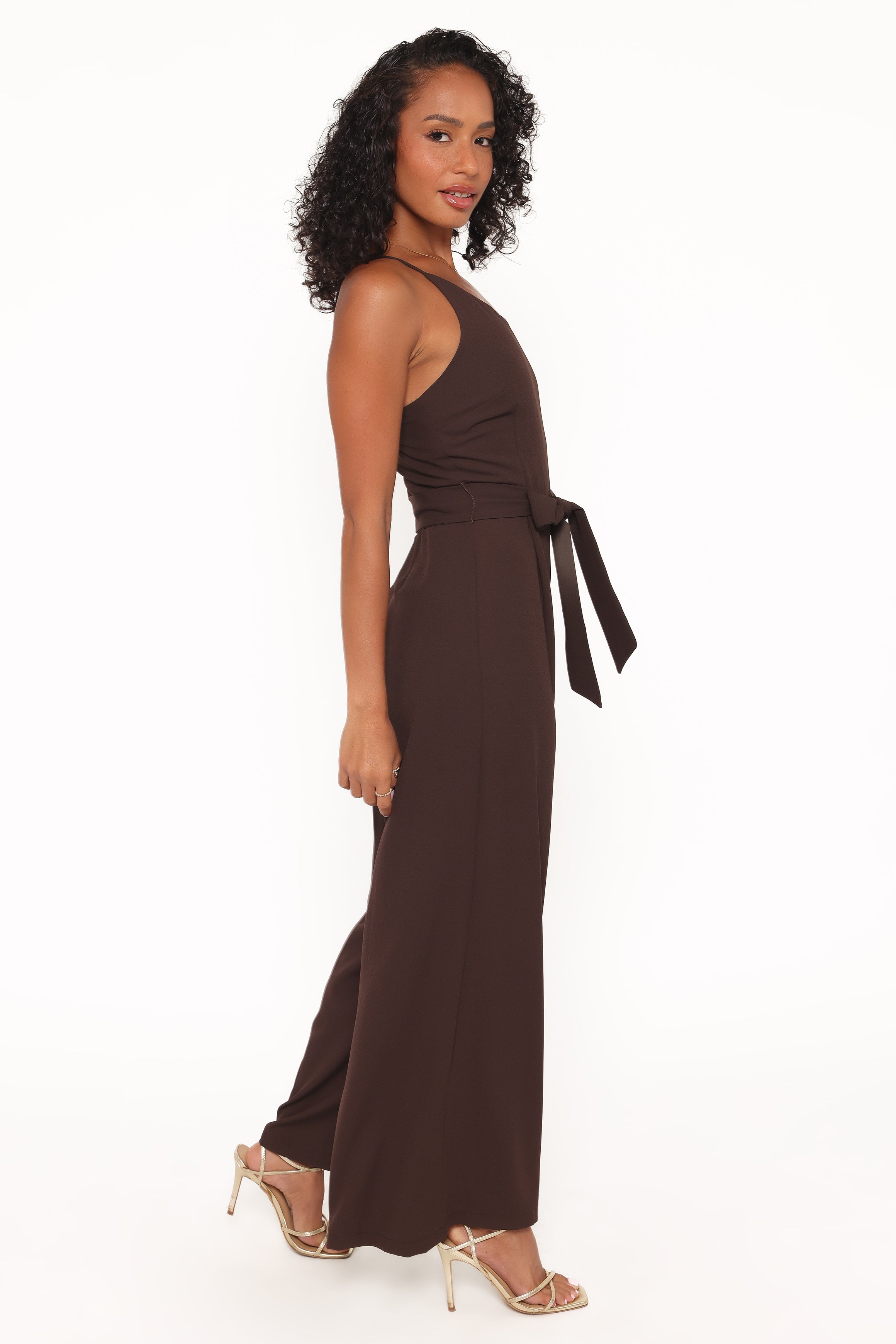 Petal and Pup USA PLAYSUITS Leyton Jumpsuit - Chocolate Brown