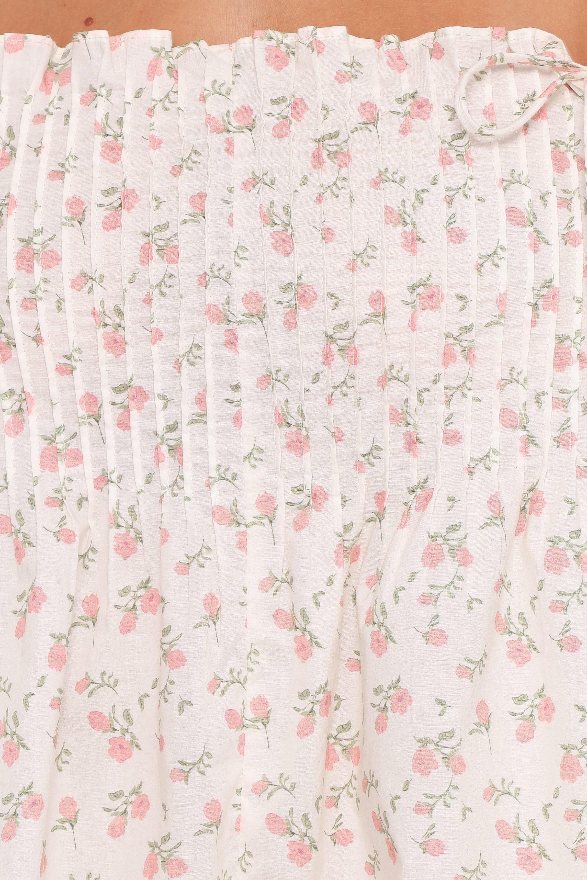 Petal and Pup USA PLAYSUITS Liora Romper - Peach Ditsy Floral
