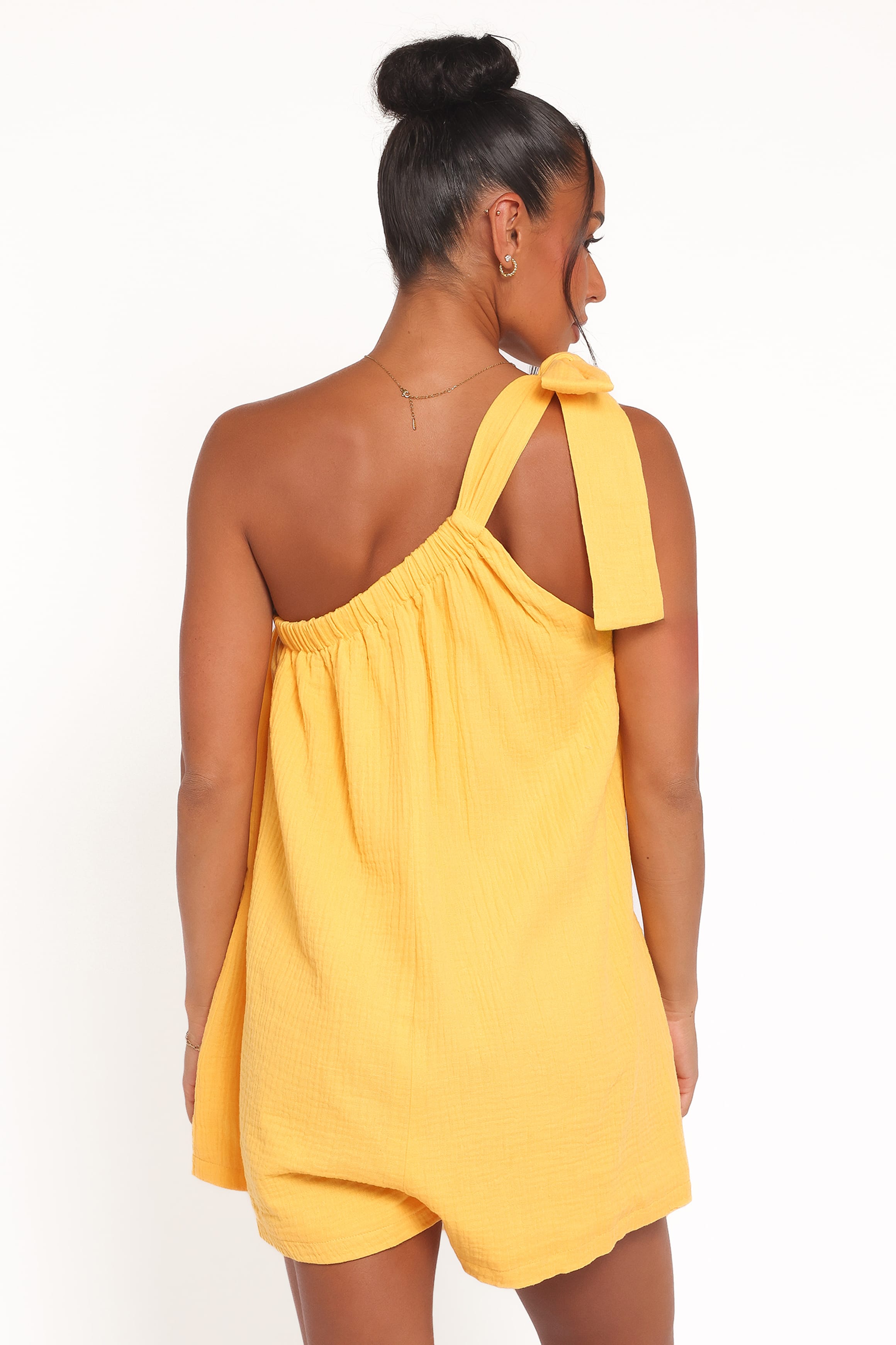 Miffy One Shoulder Romper - Mango | Petal & Pup USA