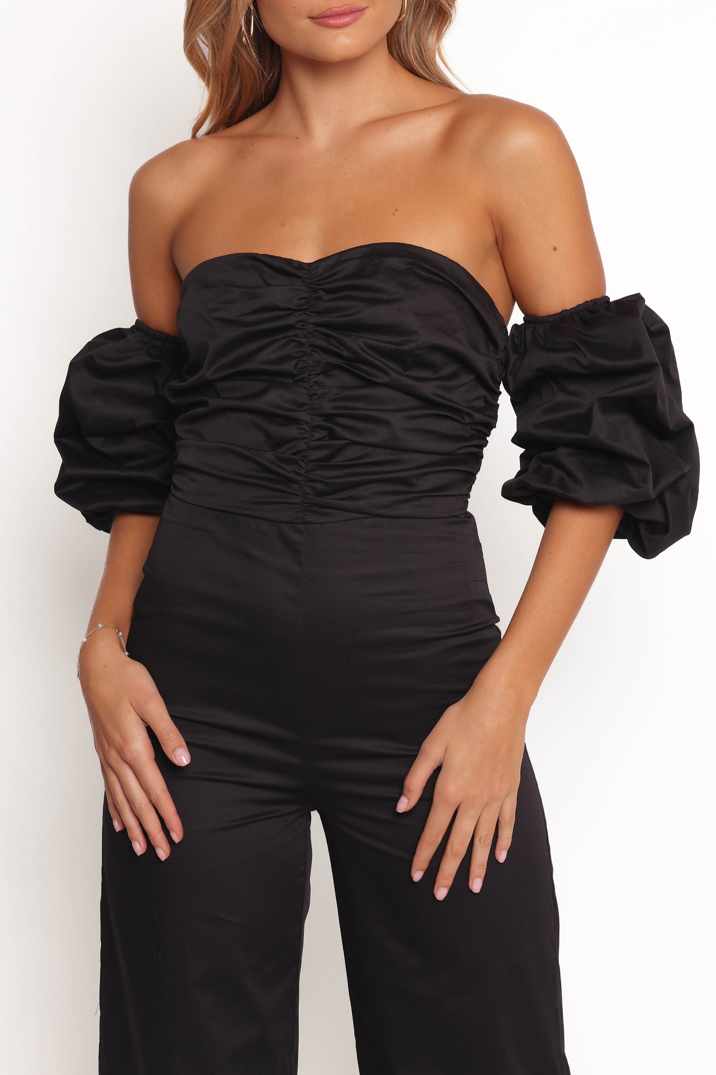 Petal and Pup USA PLAYSUITS Myla Jumpsuit - Black (Hold for Rack)