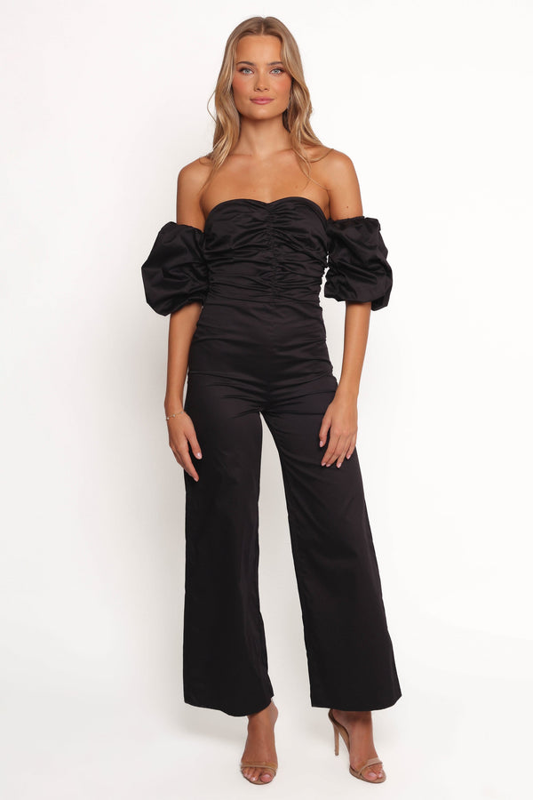 Petal and Pup USA PLAYSUITS Myla Jumpsuit - Black (Hold for Rack)