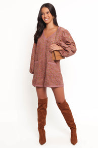 Petal and Pup USA PLAYSUITS Orio Romper - Mauve Multi