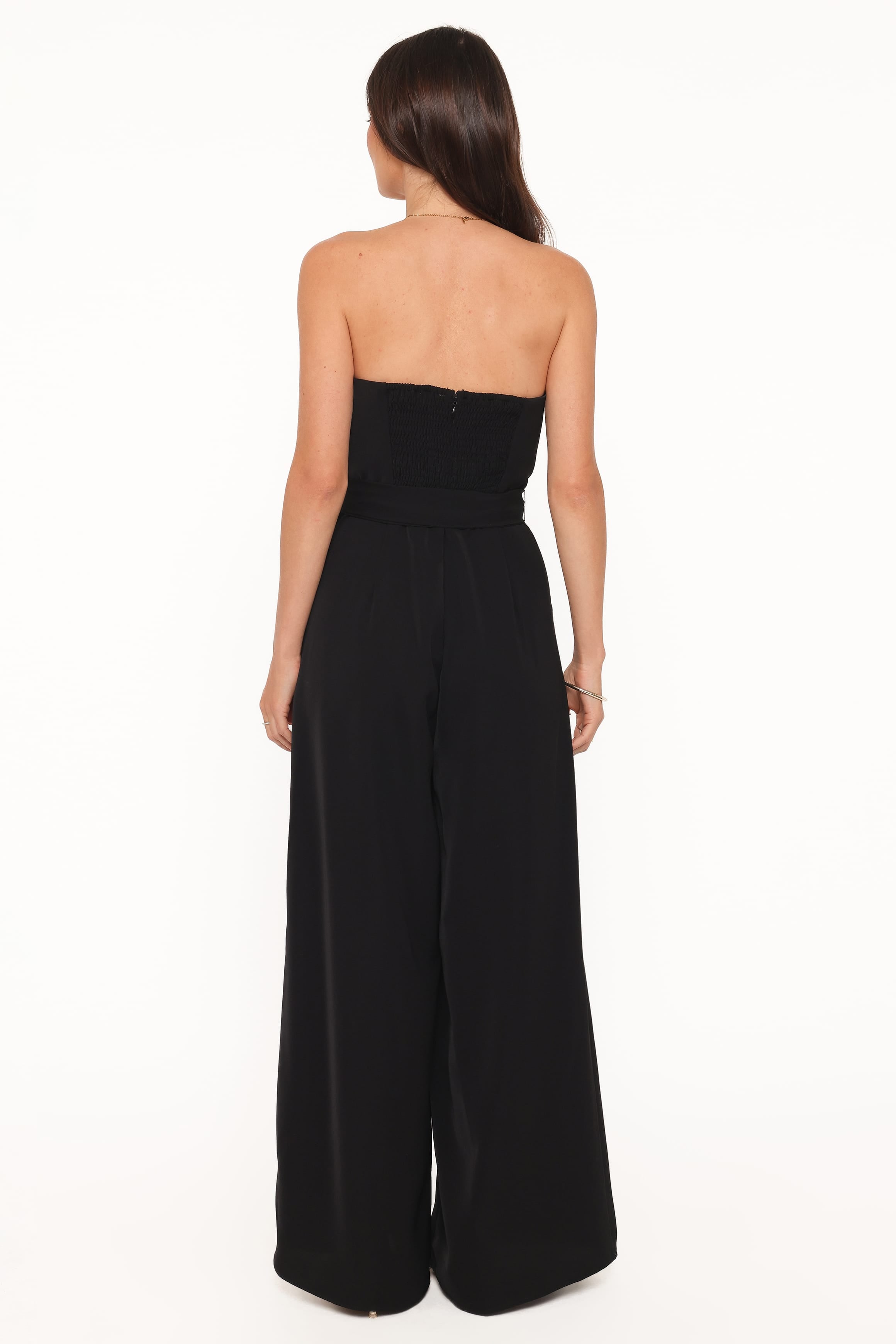 Petal and Pup USA PLAYSUITS Rois Strapless Jumpsuit - Black
