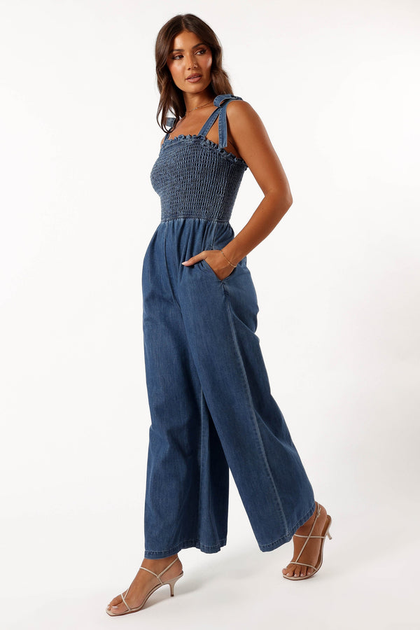 Petal and Pup USA Rompers Alexia Jumpsuit - Medium Denim