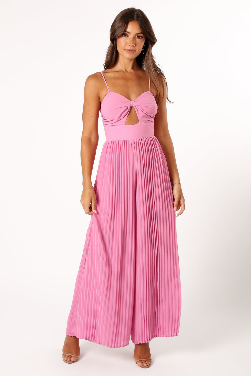 Petal and Pup USA Rompers Alice Wide Leg Jumpsuit - Pink