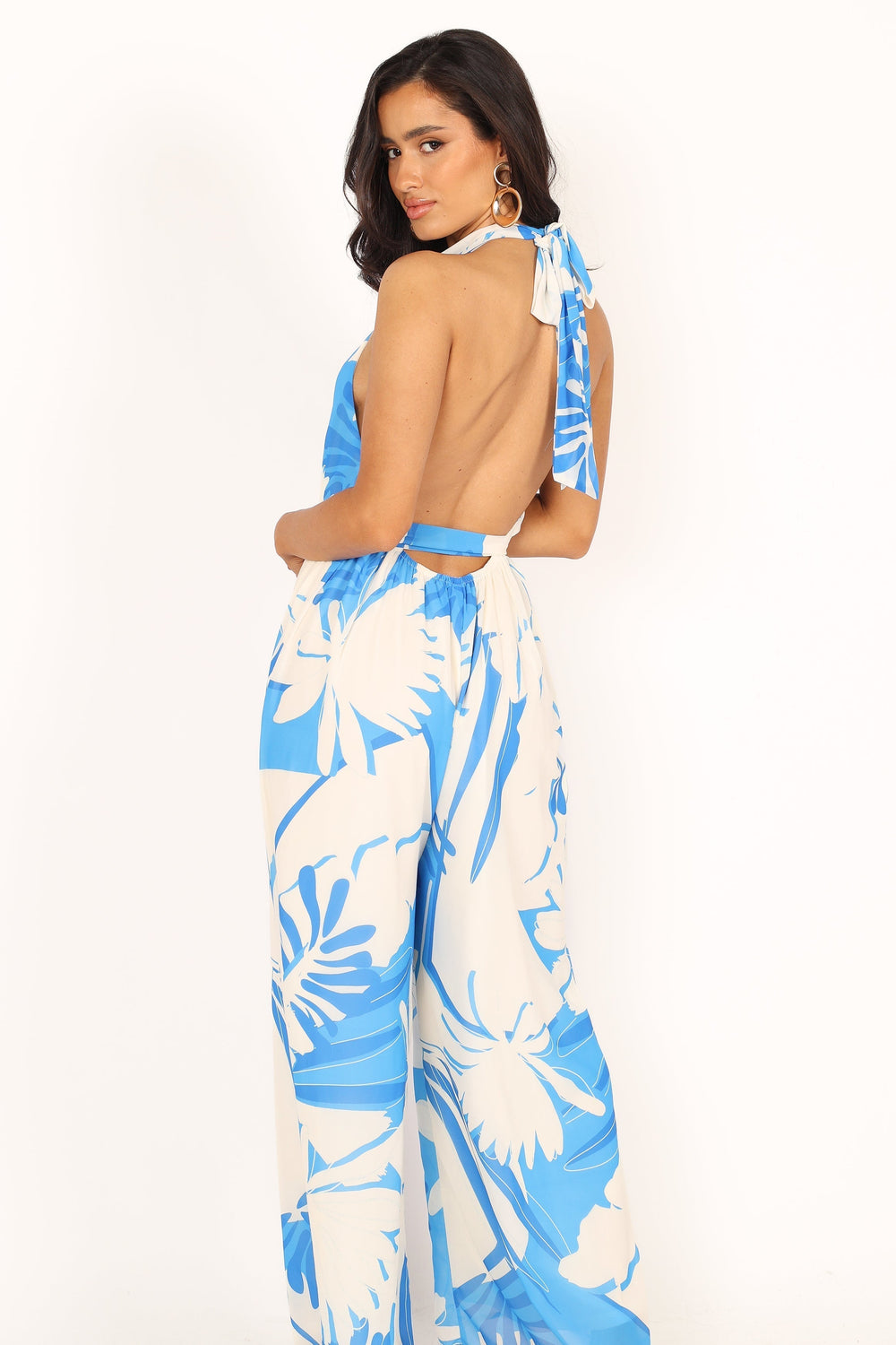 Aminah Jumpsuit - Blue Floral - Petal & Pup USA