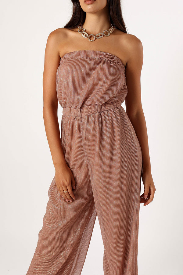 Petal and Pup USA Rompers Callie Jumpsuit - Rose Gold