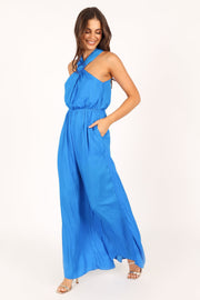 Petal and Pup USA Rompers Dylan Wide Leg Jumpsuit - Blue