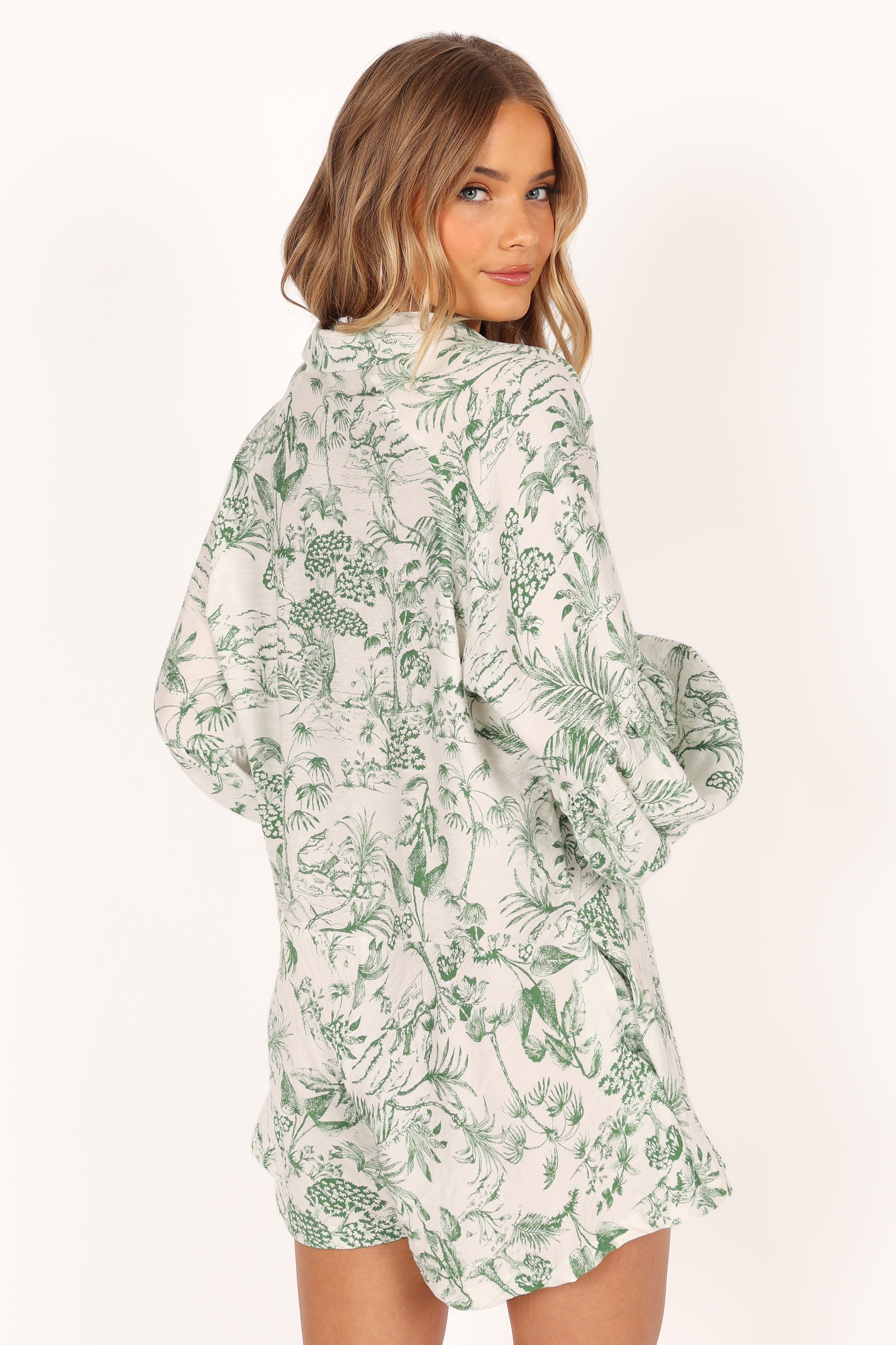 Elsa Romper - Green | Petal & Pup USA