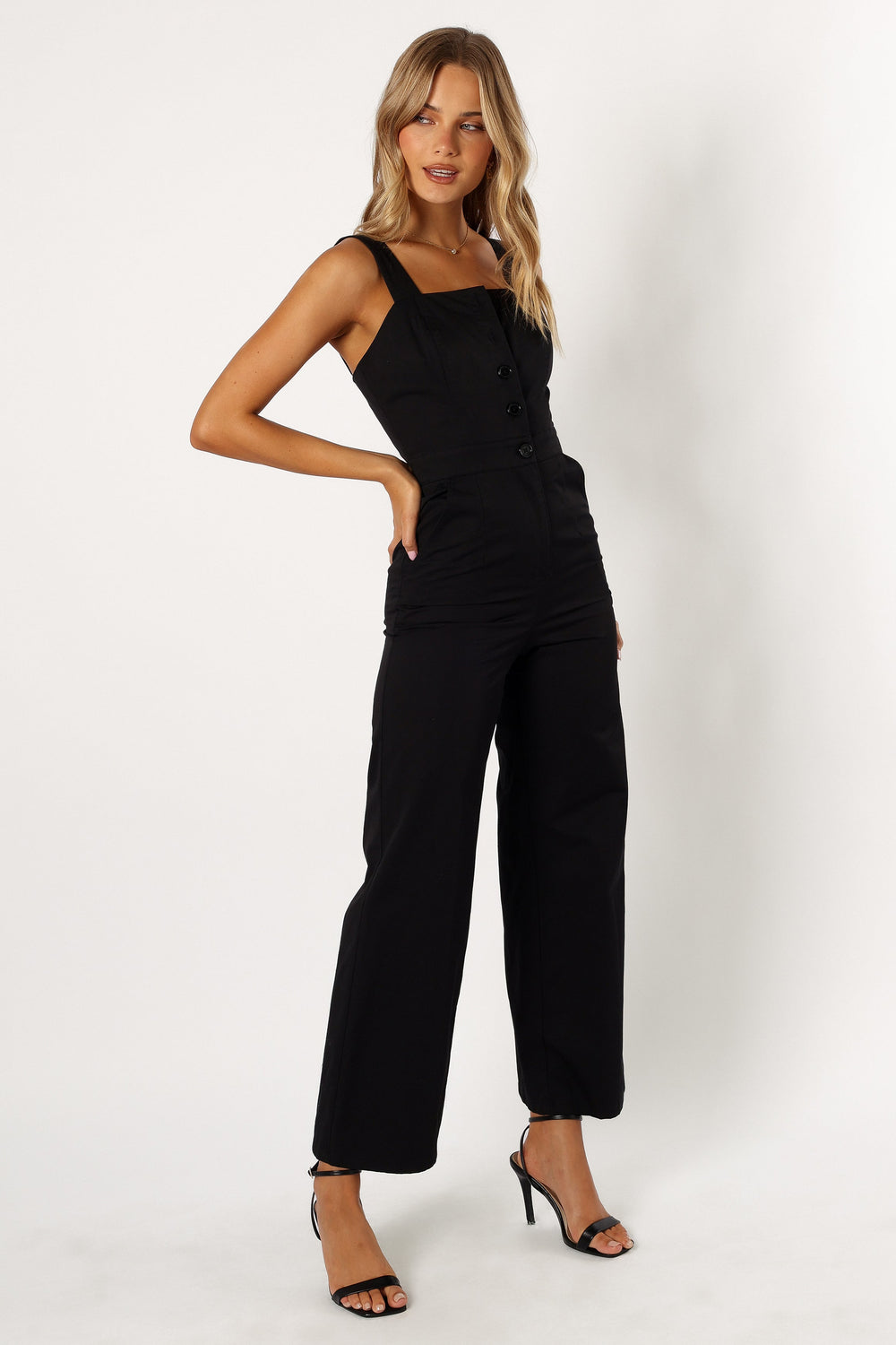 Petal and Pup USA Rompers Gwen Jumpsuit - Black