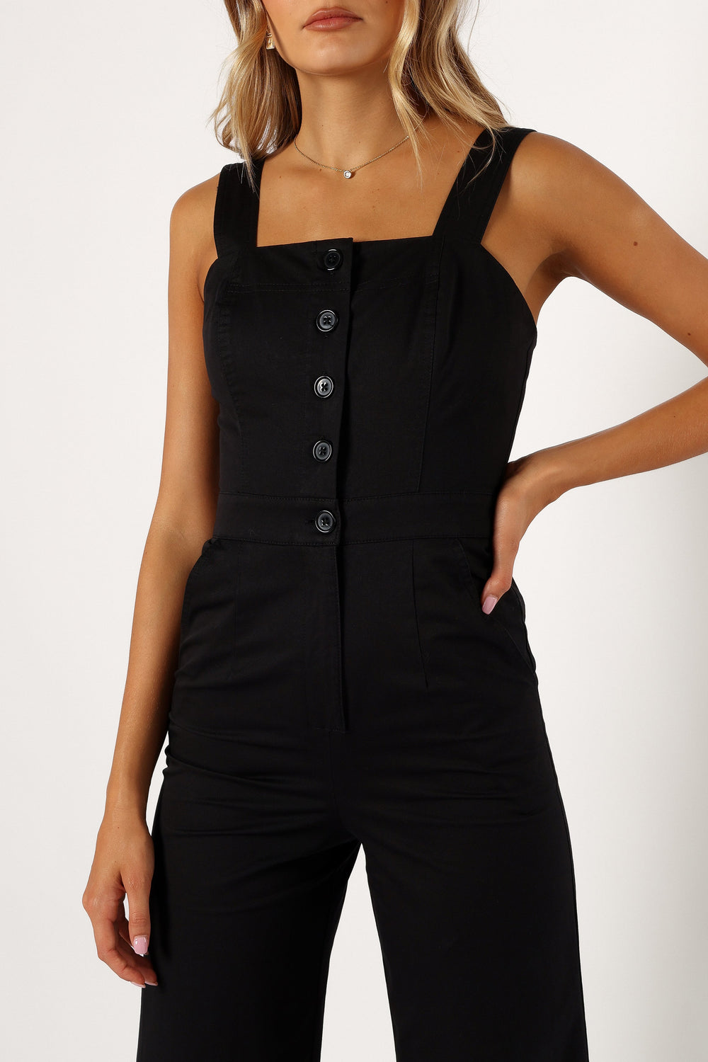 Petal and Pup USA Rompers Gwen Jumpsuit - Black