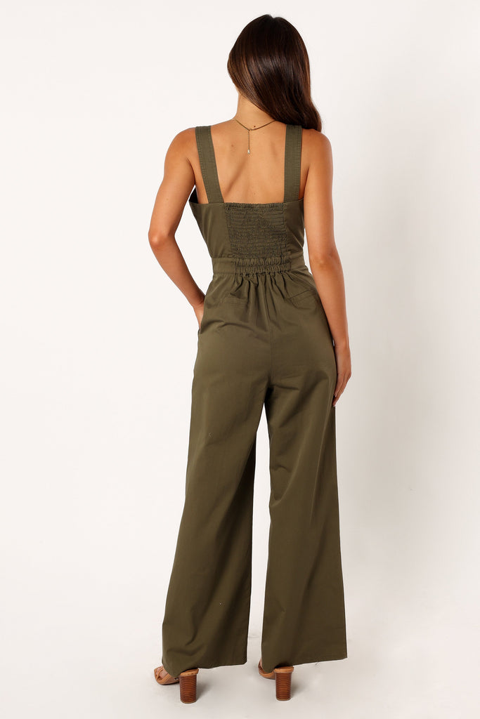 Gwen Jumpsuit - Olive - Petal & Pup USA