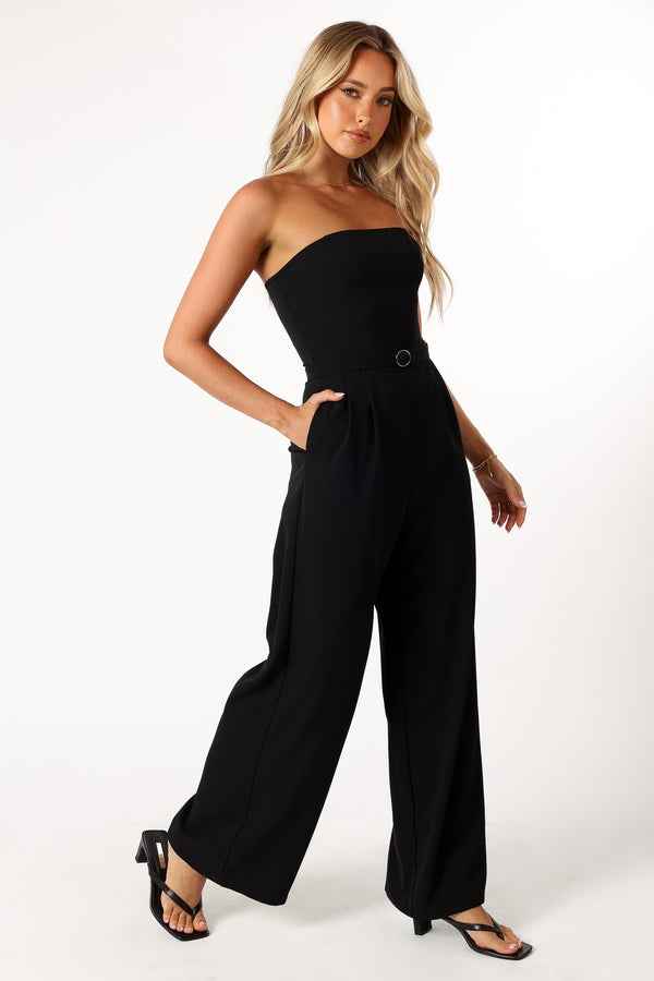 Petal and Pup USA Rompers Hansen Strapless Jumpsuit - Black