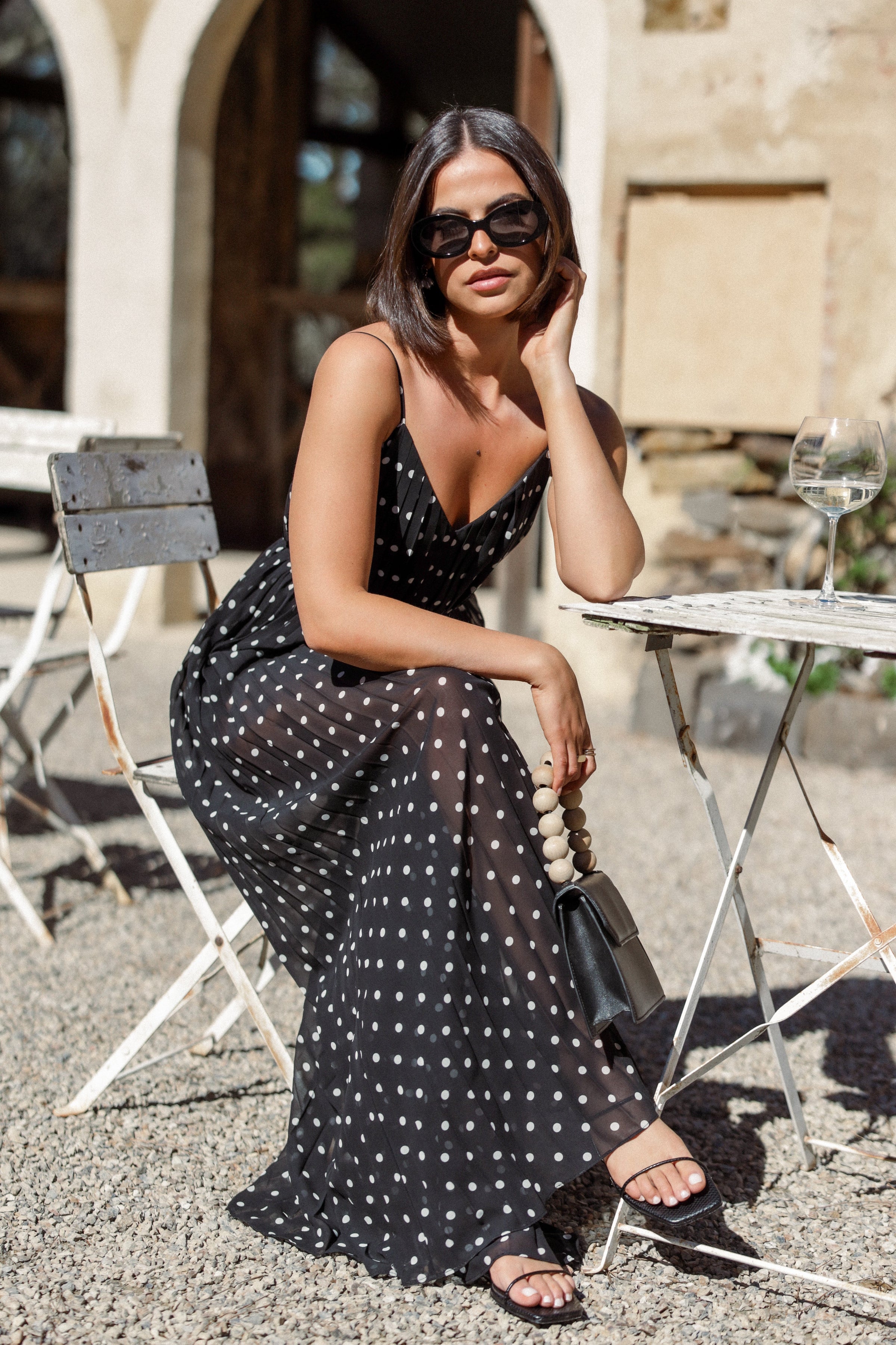 Petal and Pup USA Rompers Hilary Wide Leg Jumpsuit - Black