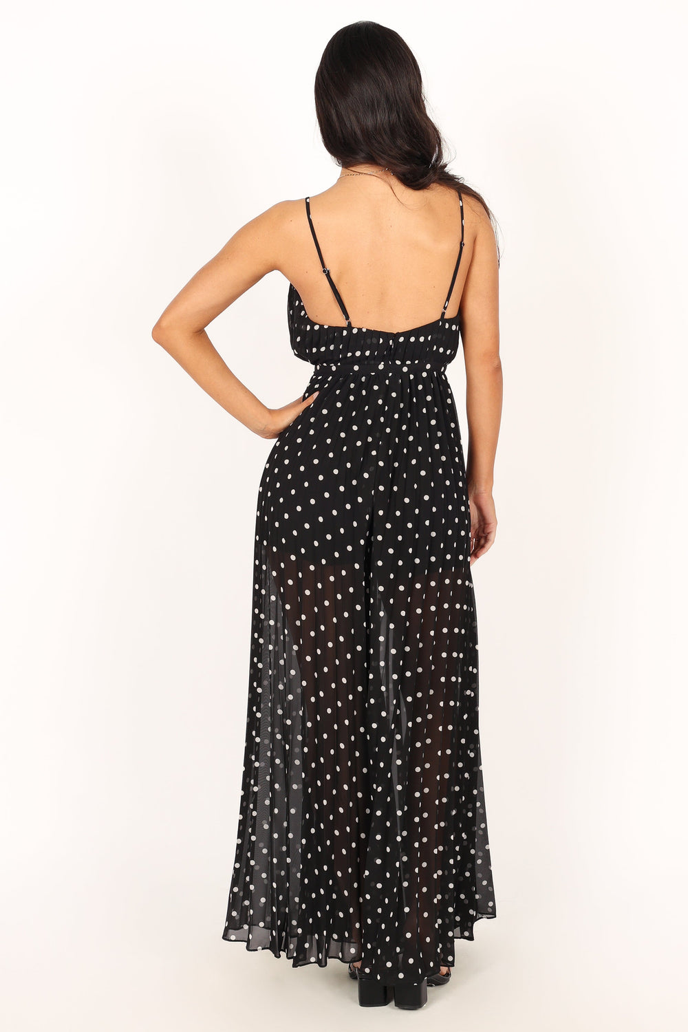 Petal and Pup USA Rompers Hilary Wide Leg Jumpsuit - Black (Wedding Guest)