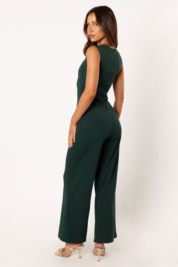 Petal and Pup USA Rompers Iris Jumpsuit - Emerald