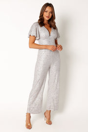 Petal and Pup USA Rompers Kiran Jumpsuit - Silver