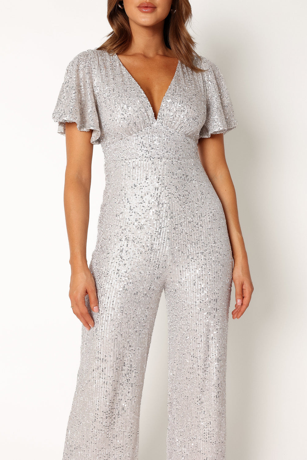 Petal and Pup USA Rompers Kiran Jumpsuit - Silver