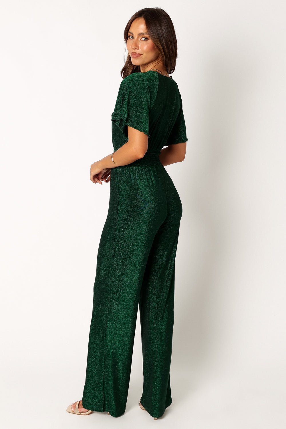 Petal and Pup USA Rompers Laylah Jumpsuit - Emerald