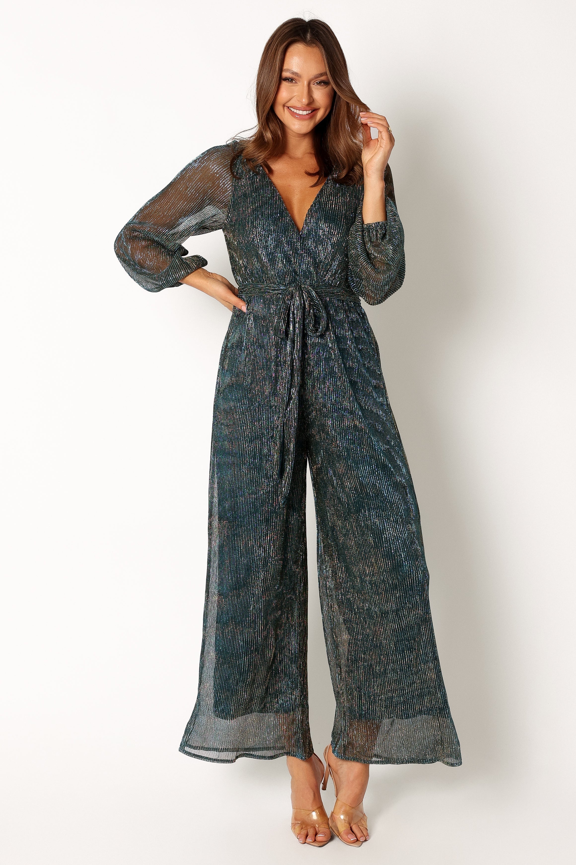 Petal and Pup USA Rompers Lexi Jumpsuit - Teal