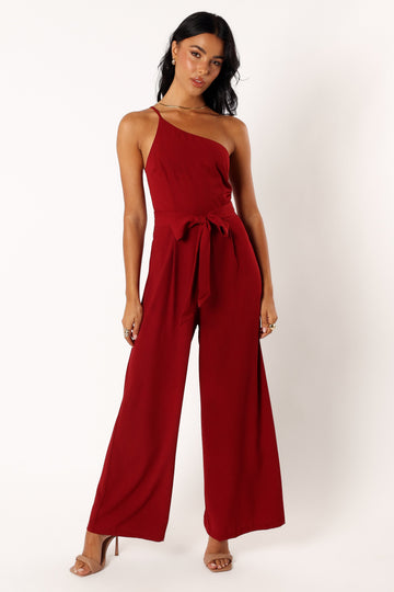 Leyton Jumpsuit - Burgundy - Petal & Pup USA