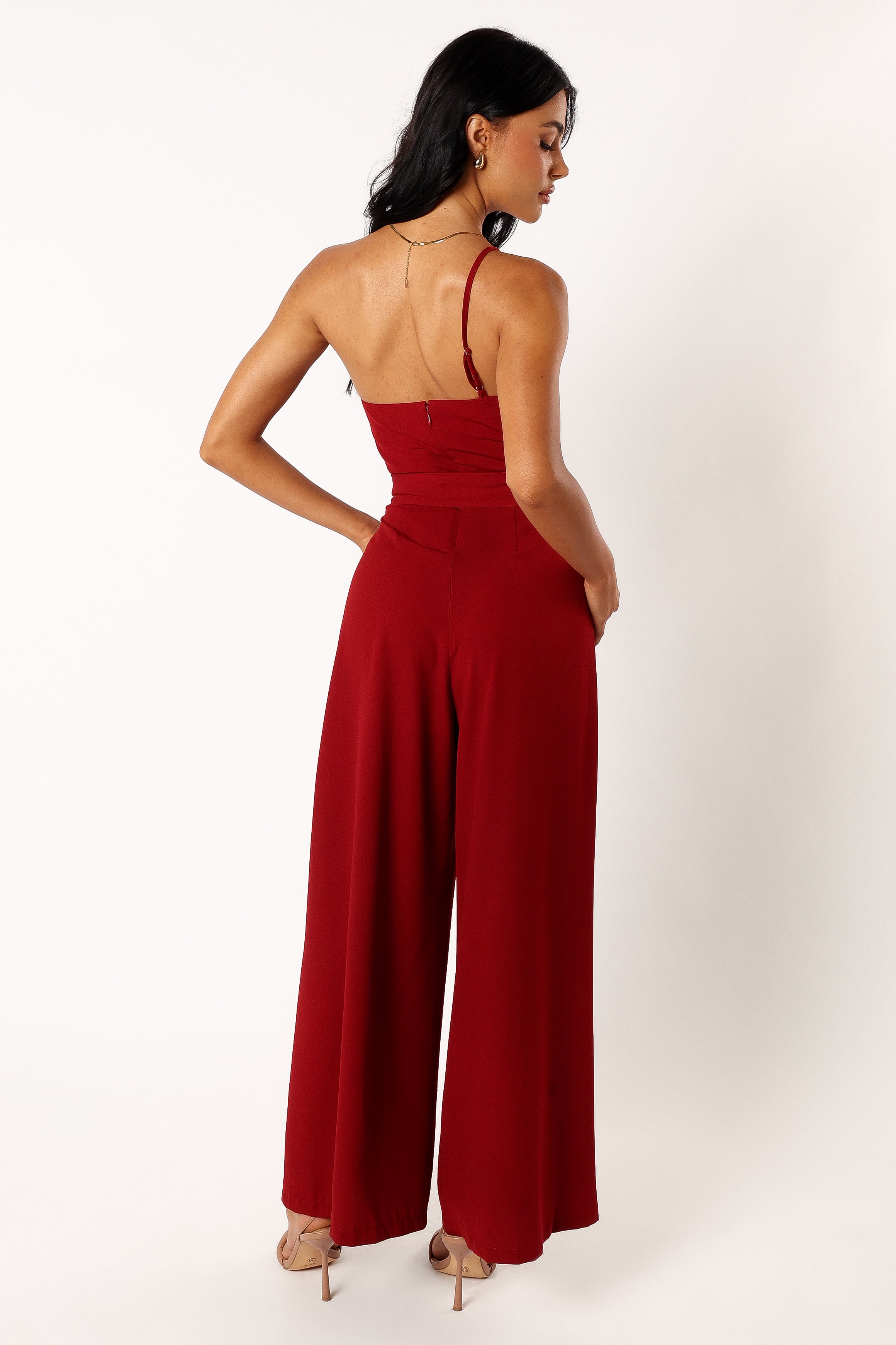 Petal and Pup USA Rompers Leyton Jumpsuit - Burgundy