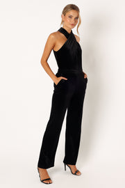 Sequin Formal Jumpsuits for Women Dressy Off one Shoulder Romper Evening  Party Jumpsuit Straight Leg Long Pants, Black, Small : : Clothing,  Shoes & Accessories