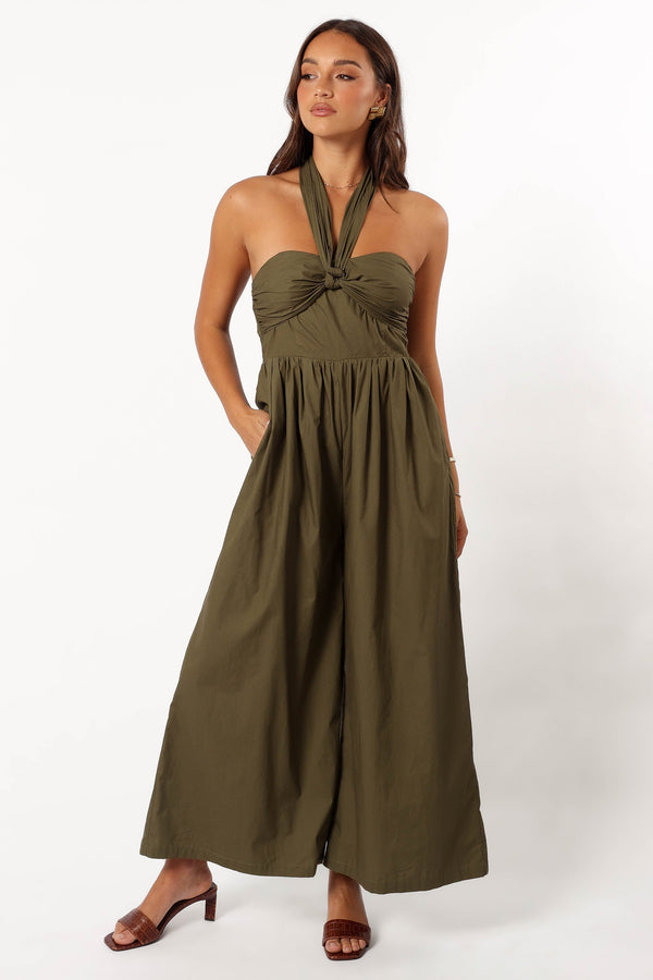 Petal and Pup USA Rompers Marias Jumpsuit - Deep Olive