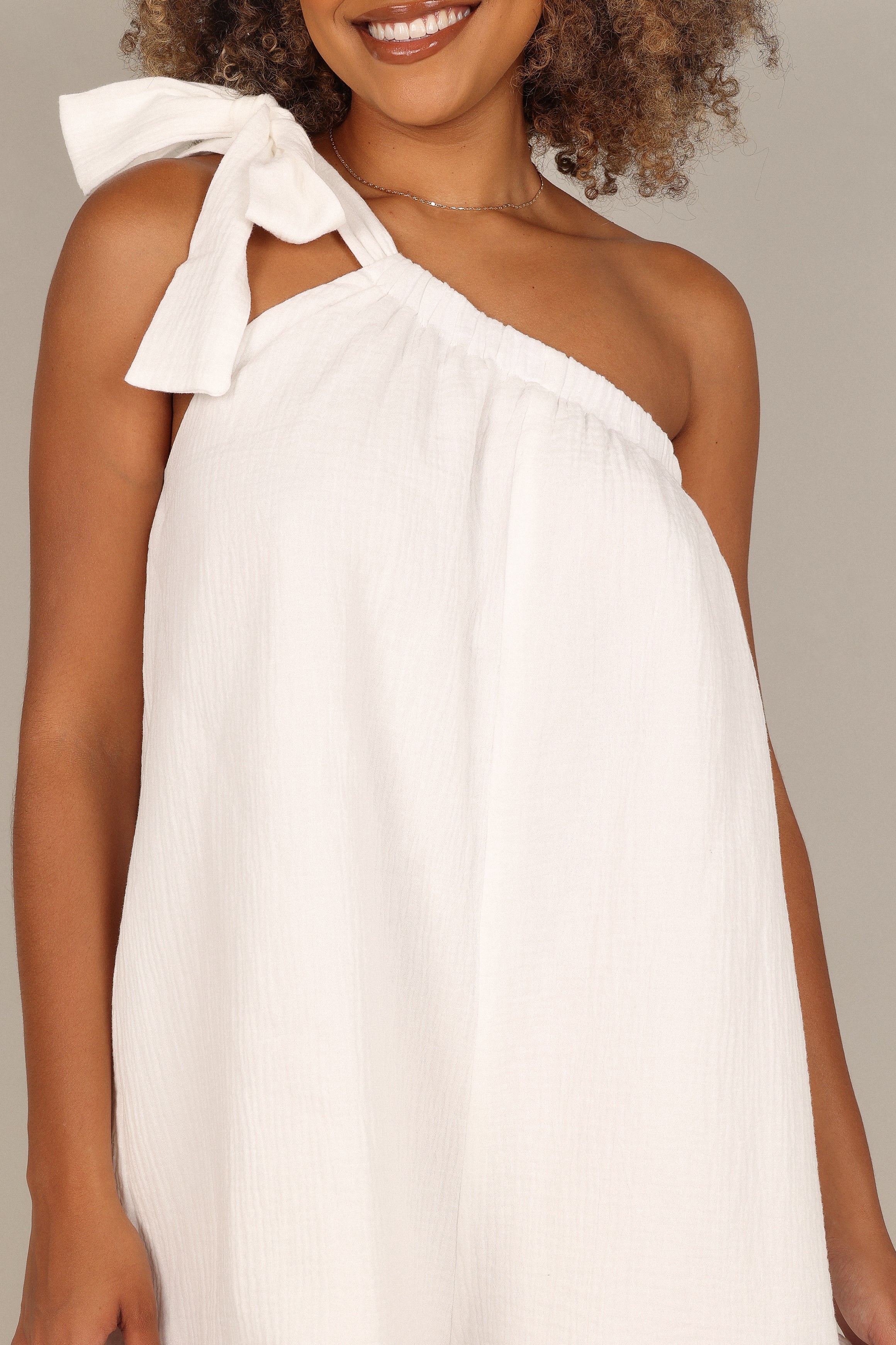Miffy One Shoulder Romper - White | Petal & Pup USA