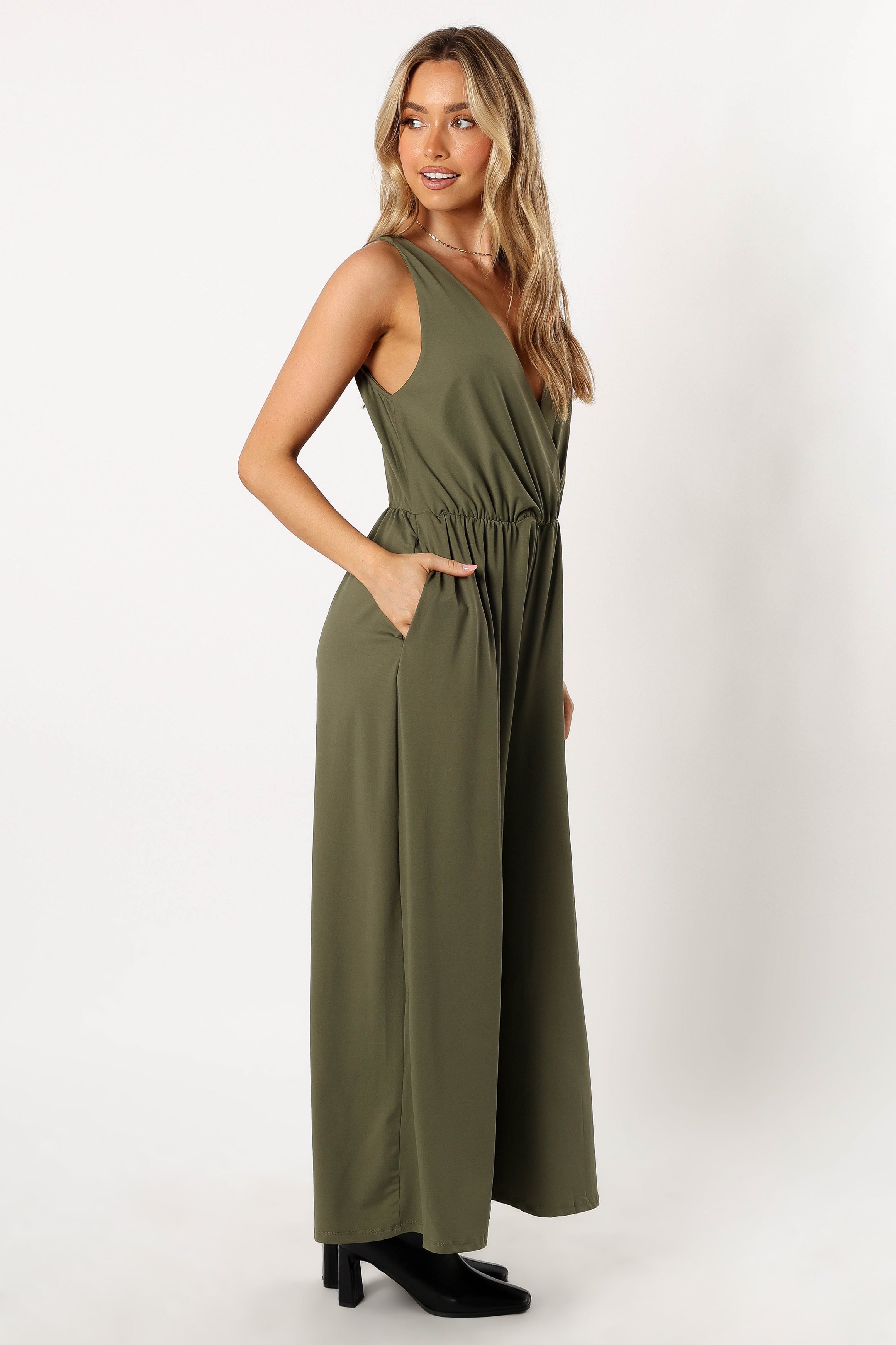 Petal and Pup USA Rompers Miya Jumpsuit - Olive
