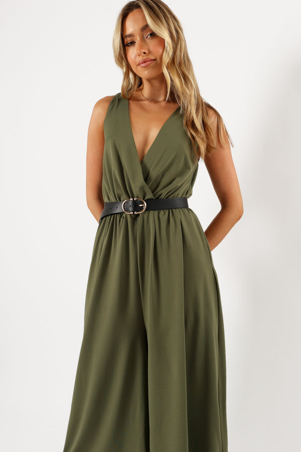Petal and Pup USA Rompers Miya Jumpsuit - Olive