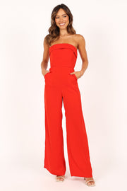 Petal and Pup USA Rompers Nami Jumpsuit - Fire