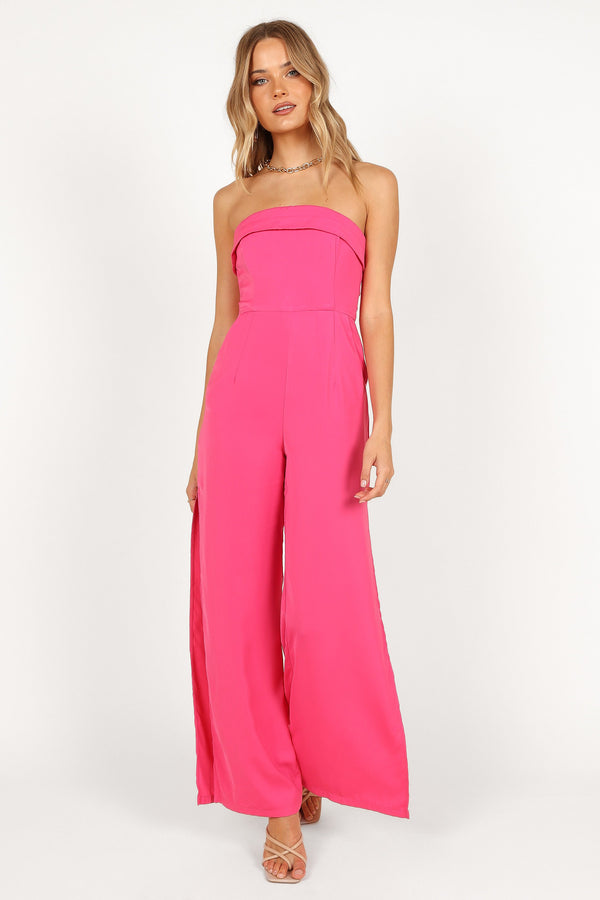 Petal and Pup USA Rompers Nami Jumpsuit - Fuchsia