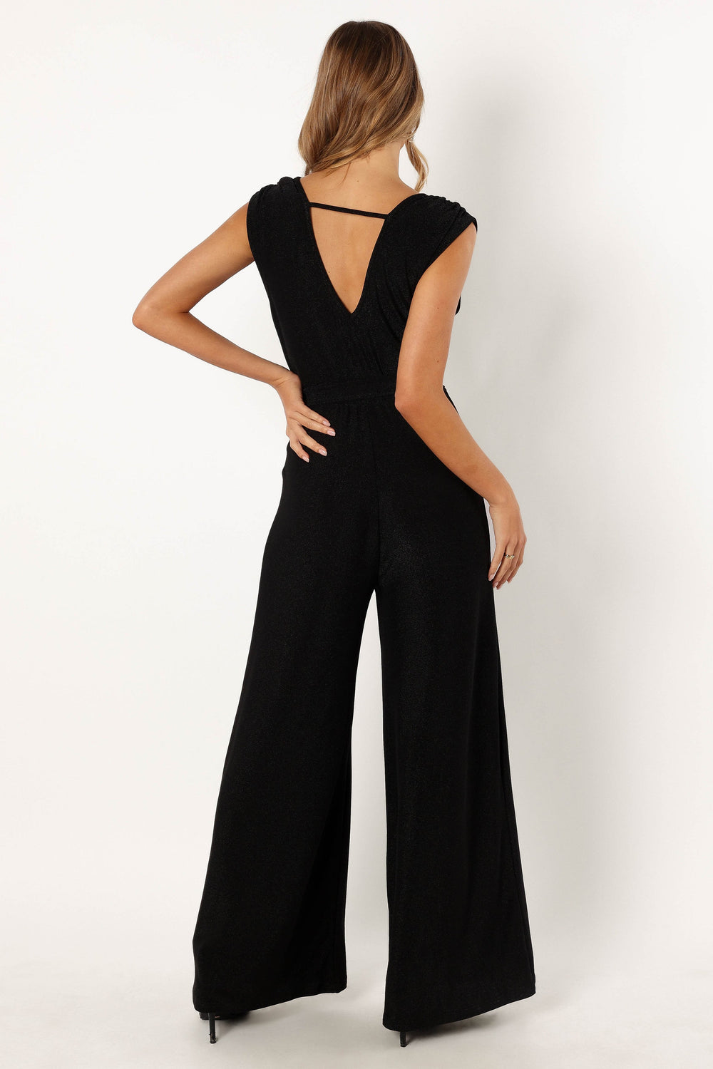 Petal and Pup USA Rompers Nora Wide Leg Jumpsuit - Black