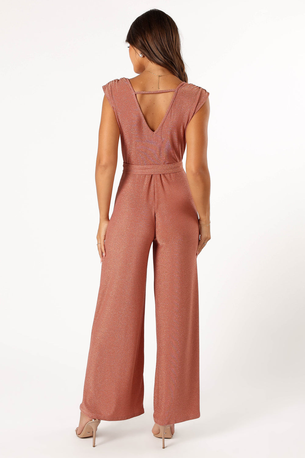Petal and Pup USA Rompers Nora Wide Leg Jumpsuit - Dusty Rose