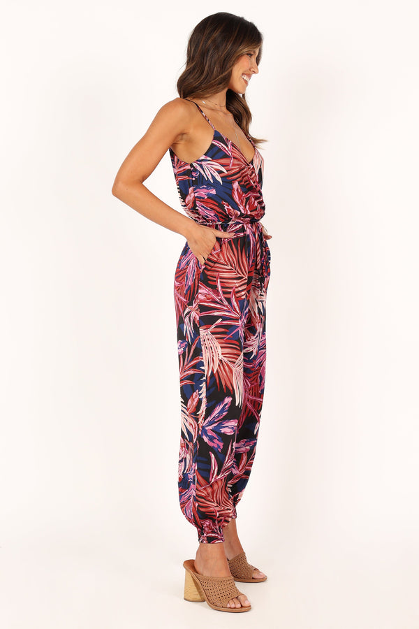 Petal and Pup USA Rompers Praiano Jumpsuit - Palm Print