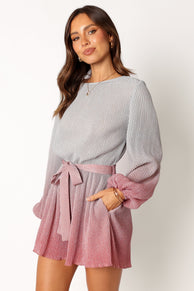 Petal and Pup USA Rompers Rebecca Gradient Romper - Pink