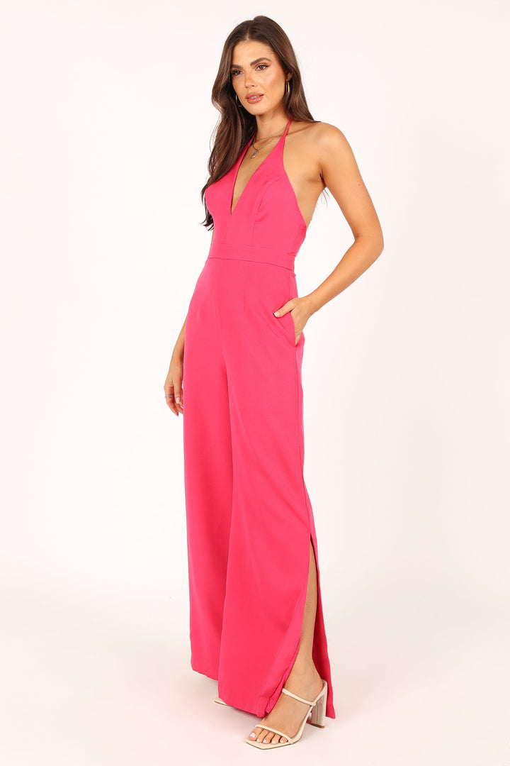 Petal Party Wide Leg Jumpsuit main image 0