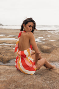 Petal and Pup USA Rompers Silanzo Romper - Pink Stripe