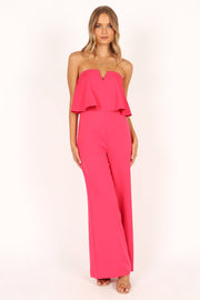 Petal and Pup USA Rompers Sonny Strapless Jumpsuit - Hot Pink