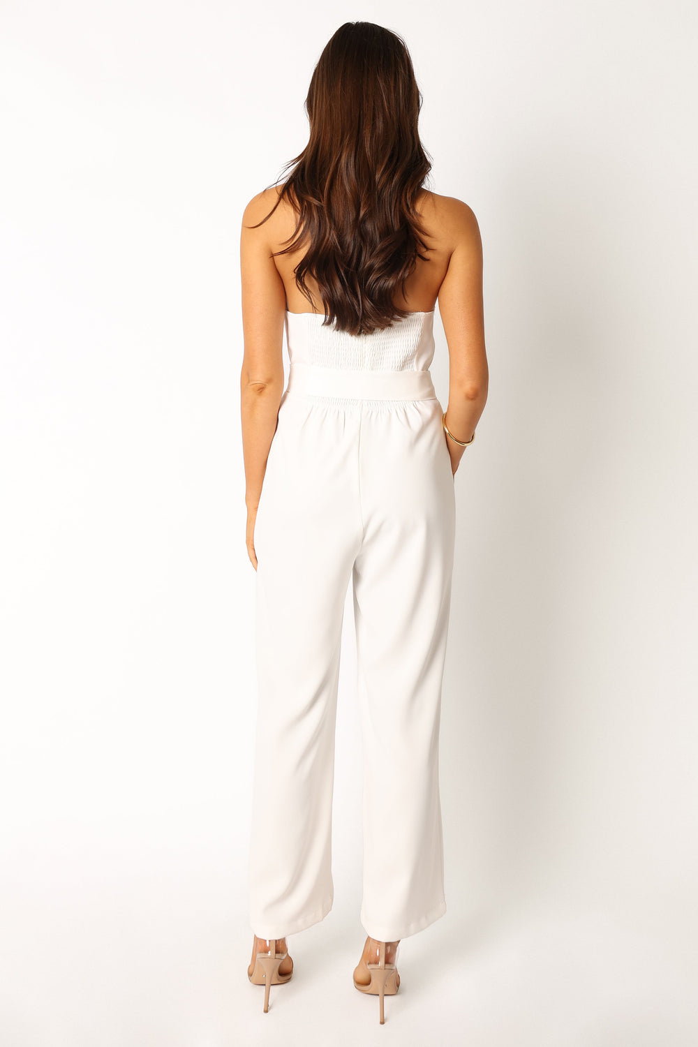 Tally Jumpsuit White Petal & Pup USA