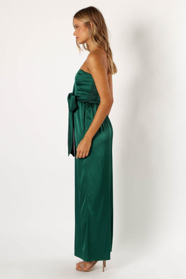 Petal and Pup USA Rompers Tanya Strapless Jumpsuit - Emerald