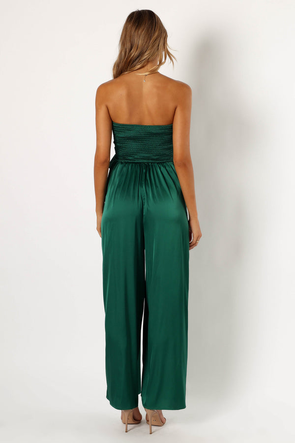 Petal and Pup USA Rompers Tanya Strapless Jumpsuit - Emerald