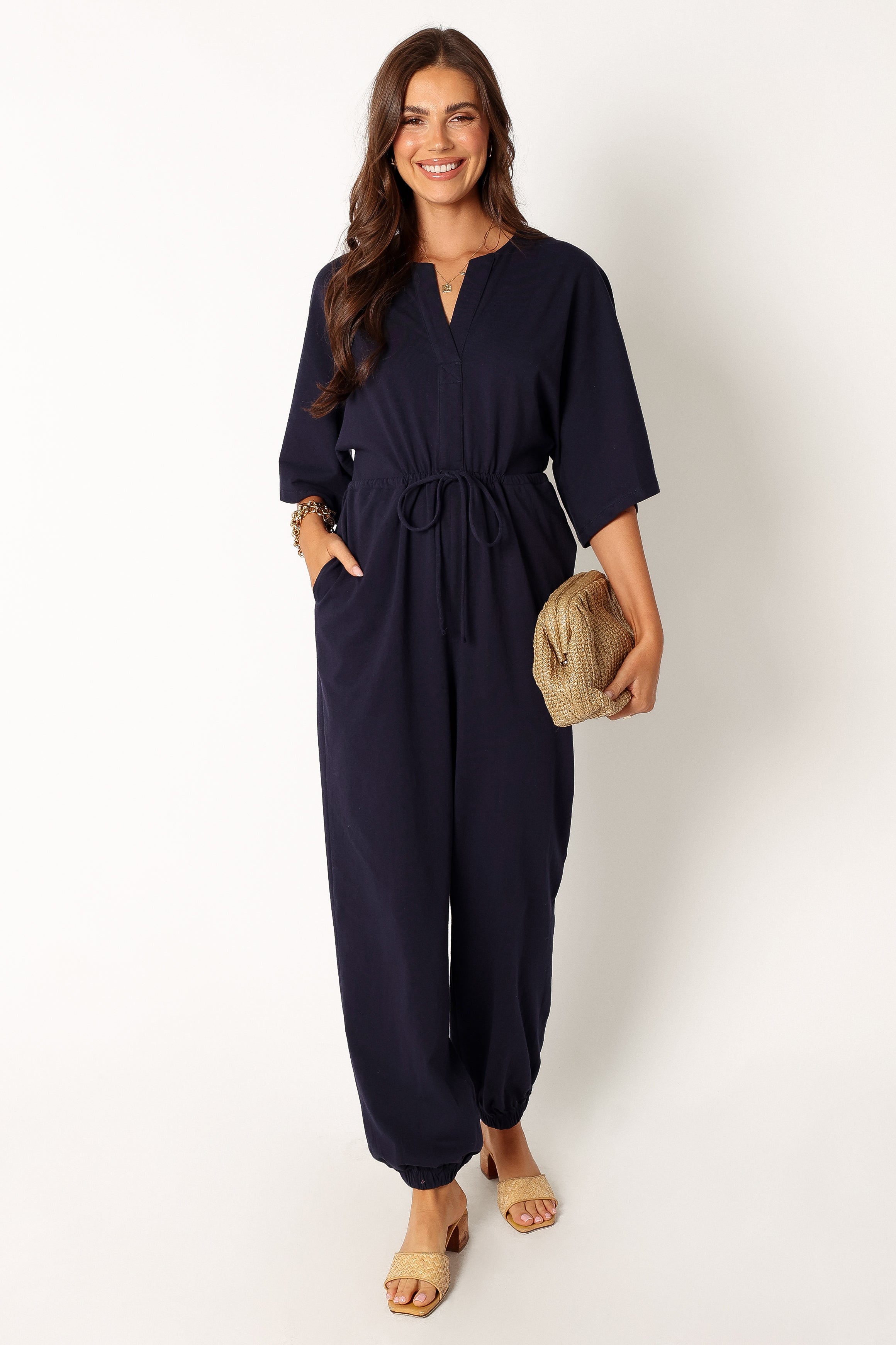 Whitman Jumpsuit - Navy