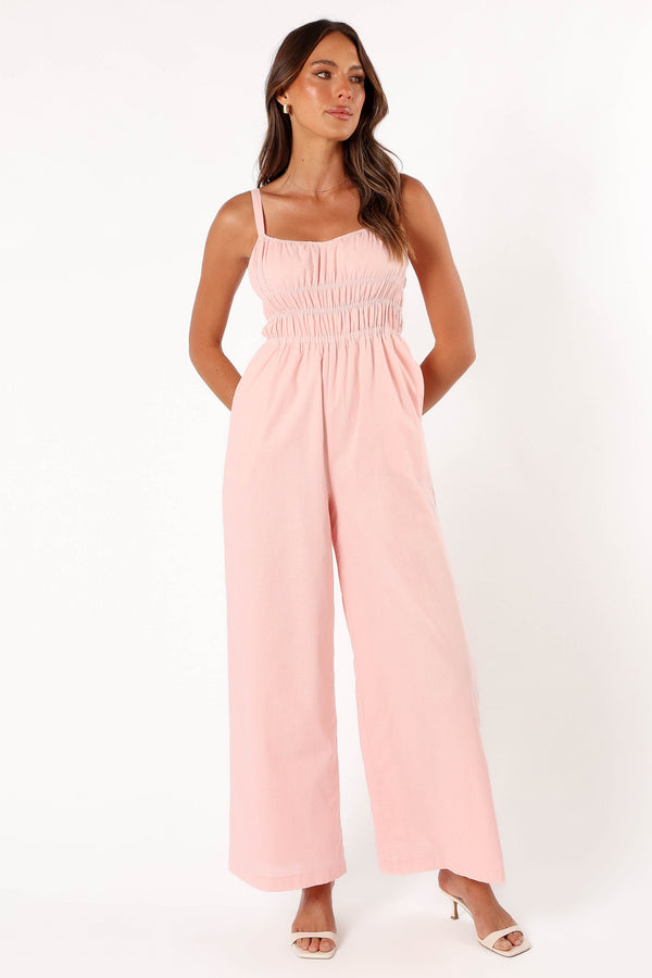 Petal and Pup USA Rompers Williams Jumpsuit - Pale Pink