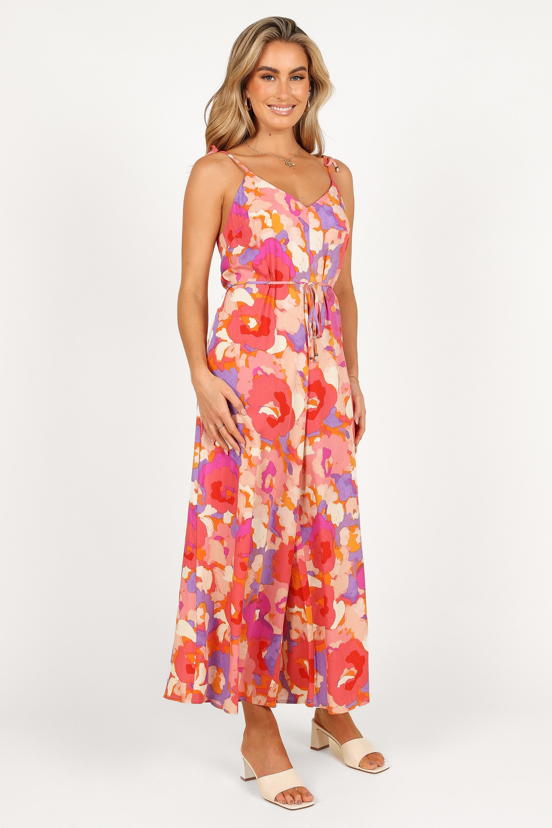 Petal and Pup USA Rompers Zahara Wide Leg Jumpsuit - Floral