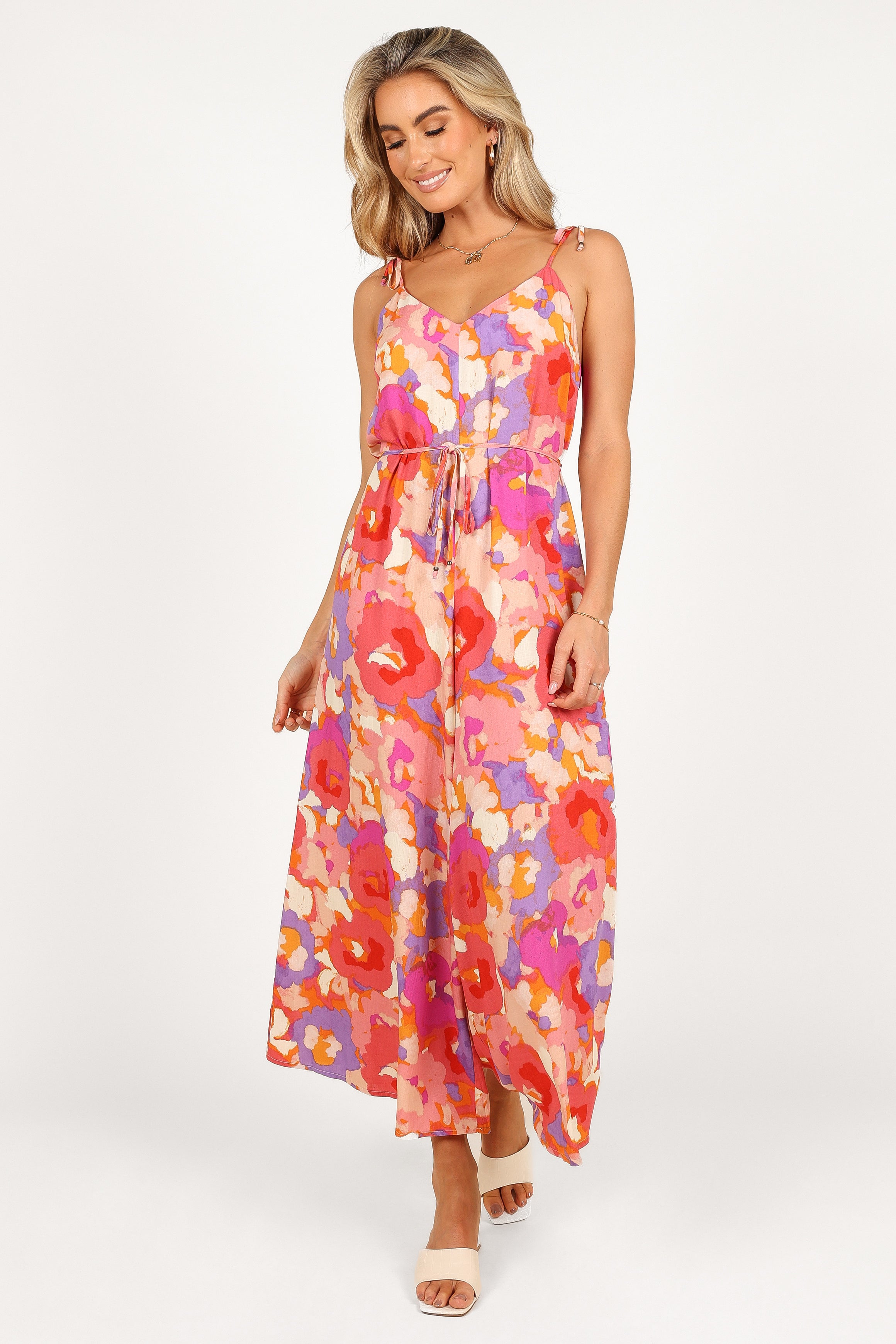 Petal and Pup USA Rompers Zahara Wide Leg Jumpsuit - Floral