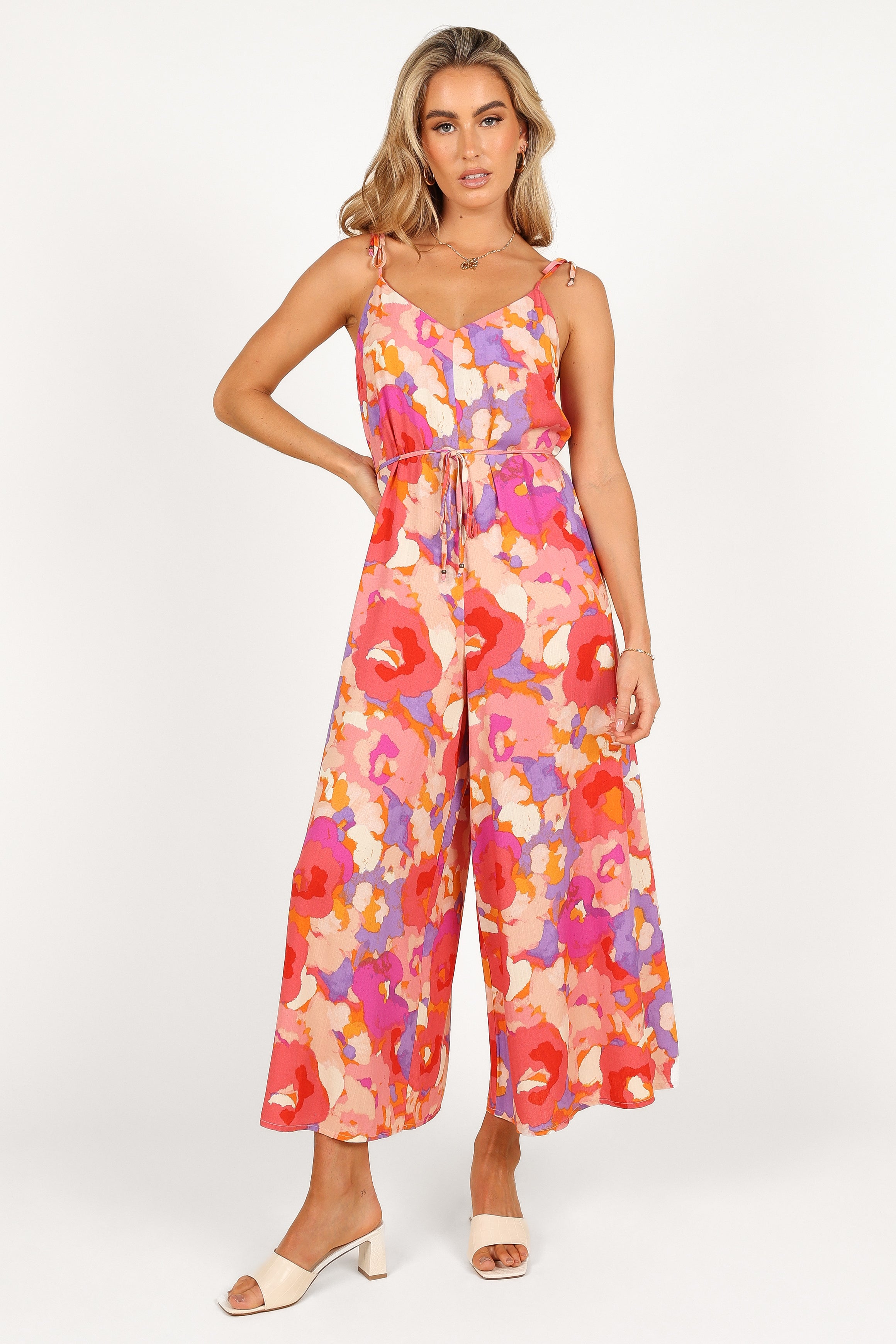 Petal and Pup USA Rompers Zahara Wide Leg Jumpsuit - Floral