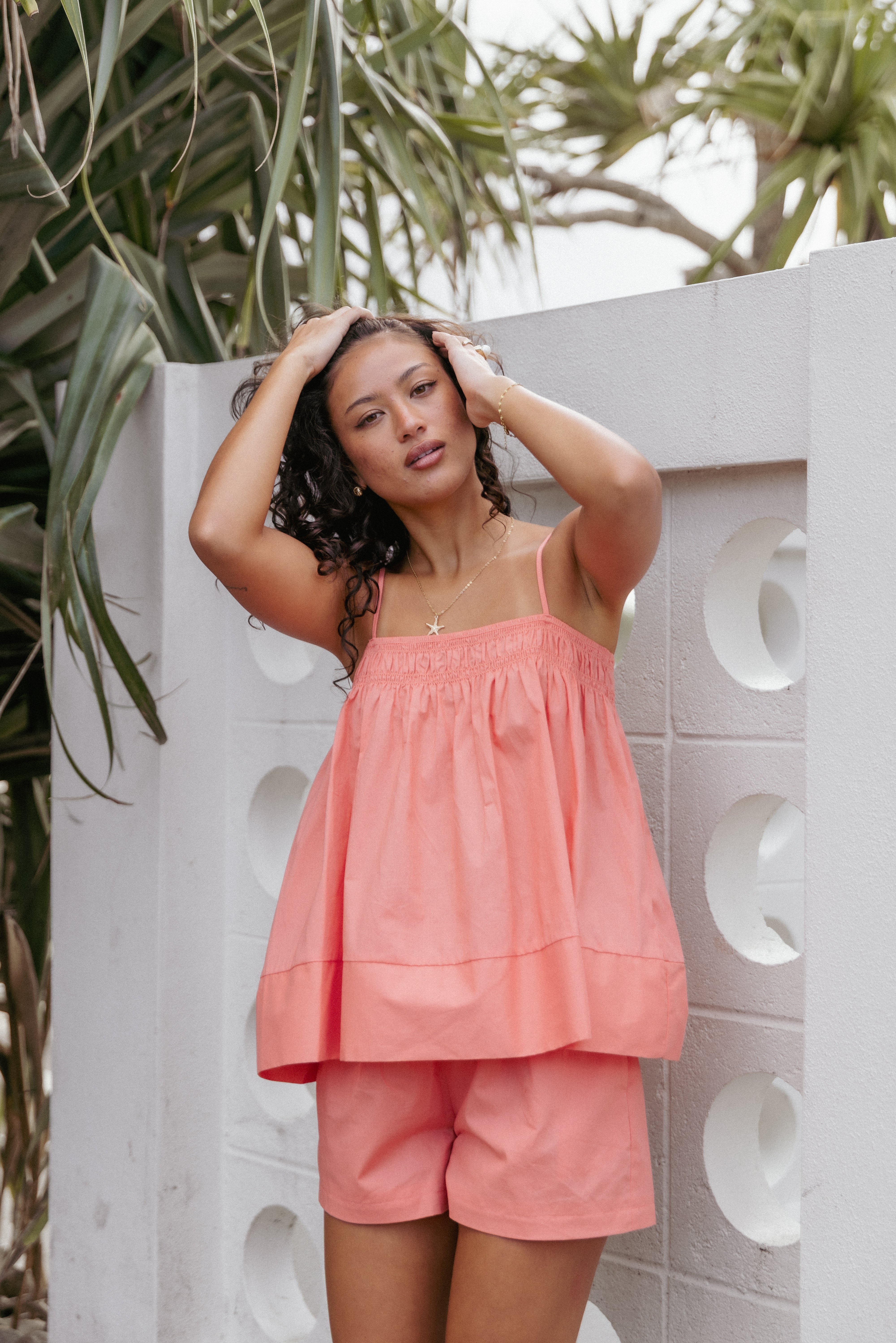 Aiesha Short Set - Coral | Petal & Pup USA